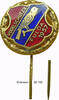 Fulda Hessen Anstecknadel Erdmann 92-100 . Vogelschutzverein . 951.0631.11 -