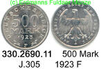 Deutschland 500 Mark J.305 . 330.2690.11