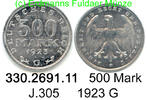 Deutschland 500 Mark J.305 . 330.2691.11