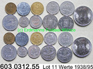 Romania Rumänien 11 Werte Kursmünzensatz / Lot . 603.0312.55