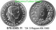 Switzerland Schweiz 5 Rappen *24 KM26 . 678.0365.11 -