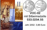 Niederlande 3,88 Euro Kursmünzensatz 2002 VOC-2 . 533.0254.55 Изображение