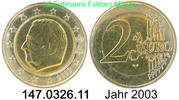 Belgien 2 Euro 2 Euro . 147.0326.11