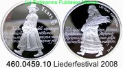 Latvia Lettland 1 Lats mit Europastern . 460.0459.10