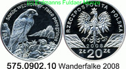 Polen Poland 20 Zloty *653 KMY637 Wanderfalke . 575.0902.10