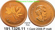 Canada Kanada 1 Cent *518b KM490 Specimen Mzz P . 191.1326.11 -