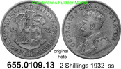 Südafrika South Africa 2 Shillings *33 KM22