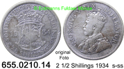 Südafrika South Africa 2 1/2 Shillings *34 KM19.3