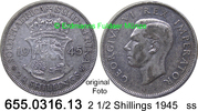 Südafrika South Africa 2 1/2 Shillings *42 KM30