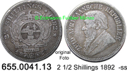 Südafrika South Africa 2 1/2 Shillings *7 KM7