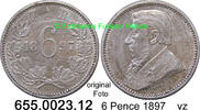 Südafrika South Africa 6 Pence *4 KM4