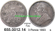 Südafrika South Africa 3 Pence *3 KM3