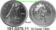 Canada Kanada 10 Cents *165.1 KM183 Schiff -