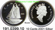Canada Kanada 10 Cents *165b KM183aSchiff Silber 191.0399.10 -