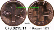 Schweiz 1 Rappen *41 KM46 . 678.0215.11 -