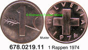 Schweiz 1 Rappen *41 KM46 . 678.0219.11 -