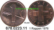 Schweiz 1 Rappen *41 KM46 . 678.0223.11 -