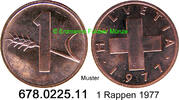Schweiz 1 Rappen *41 KM46 . 678.0225.11 -