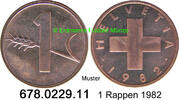 Schweiz 1 Rappen *41 KM46 . 678.0229.11 -
