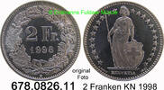 Schweiz 2 Franken *59 KM21a . 678.0826.11 -