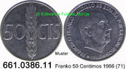 Spanien 50 Centimos *32 KM795 Franko . 661.0386.11 -