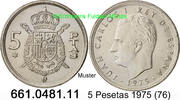 Spanien 5 Pesetas *40 KM807 . 661.0481.11 -