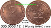 BRD 2 Pfennig J.381a . 335.0358.12 -