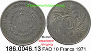 Burundi 10 Francs *28.2 KM17 FAO . 186.0046.13 -
