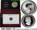 Kanada 10 Dollars *672 Festung Louisburg. 196.0923.10 -
