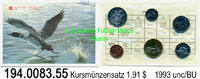 Kanada 1,91 Dollars Kursmünzensatz 194.0083.55 -