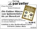 Deutschland Germany Fulda Münzkatalog Die Fuldaer Münzen vom Spätmittelalter bis zur Barockzeit . 100.0256.00