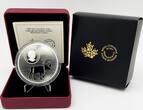 Canada 30$ 2017 Endangered Animal Cutout Woodland Caribou Silver Coin Proof