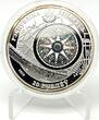 Belarus 20 Rubles 2010 USS CONSTITUTION Sailing Ships Hologram Silver Coin