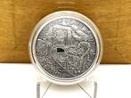 Palau 5$ 2009 Treasures of the World EMERALDS Silver Coin