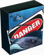 Tuvalu 1$ 2021 Deadly & Dangerous STINGRAY 1 oz Pure Silver Coin Proof