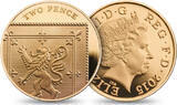 European Coins 2015 United Kingdom Great Britain Fourth Portrait Final Editions Gold Coin 3,2oz