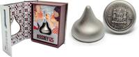 World Coins 2019 $ Fiji $1 HERSHEY KISS Chocolate 125th Anniversary Pure Silver Coin -
