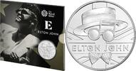 European Coins Great Britain UK £5 ELTON JOHN MUSIC LEGENDS BU Coin The Very Best Of -