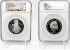 European Coins Great Britain £10 Queens Beasts UNICORN SCOTLAND 5 oz Silver Coin NGC PF70 -