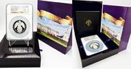 European Coins 10 Pounds Great Britain Queen's Beasts Falcon 10 oz Silver Coin NGC PF70 -