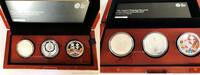 Canada Coins Canada Australia United Kingdom The Longest Reigning Monarch 3 Silver Coin -