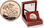 European Coins Sovereign Great Britain Five Piece Gold Brilliant Uncirculated Coin -