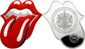 Canada Coins 5 Pounds Gibraltar 2021 ROLLING STONES Tongue & Lips 1 oz Silver Coin -