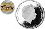 World Coins Cook 20$ Masterpieces of Art RAFFAELO SANZIO ANGELS 3oz Silver Coin 37 -