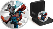 Canada Coins 2018 $ Canada $20 The Justice LeagueTM Cyborg and Superman 1 oz Pure Silver Coin -