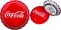World Coins Fiji 1$ COCA COLA Bottle Cap Shape 6 grams Silver Coin -
