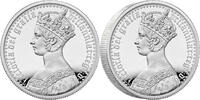 European Coins Crown Great Britain 2021 £5 Gothic VICTORIA PORTRAIT 2 oz Silver Coin Royal Mint -