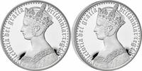 European Coins Crown Great Britain 2021 £10 Gothic VICTORIA PORTRAIT 5oz Silver Coin Royal Mint -