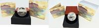 World Coins Australia 1$ Treasures of Australia Opals 1 oz Silver Proof Locket Coin -