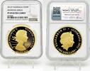 World Coins Australia 200$ Queen Elizabeth II Diamond Jubilee 2 oz Gold Coin NGC PF69 -